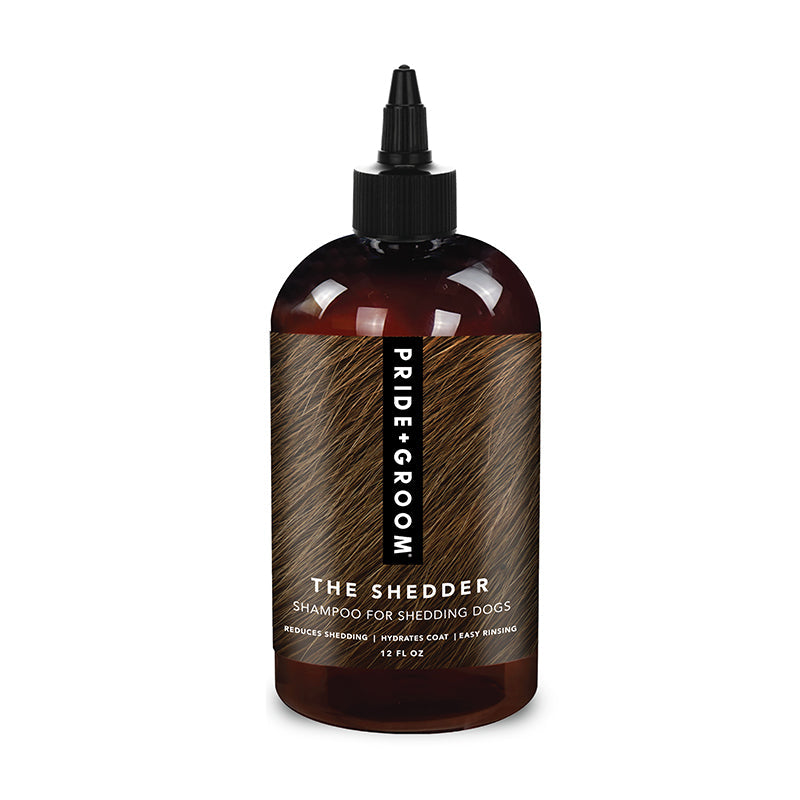 Pride + Groom THE SHEDDER Dog Shampoo — Natural, Moisturizing De-Shedding Dog Shampoo