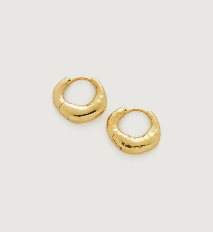 Monica Vinader Deia Huggie Earrings