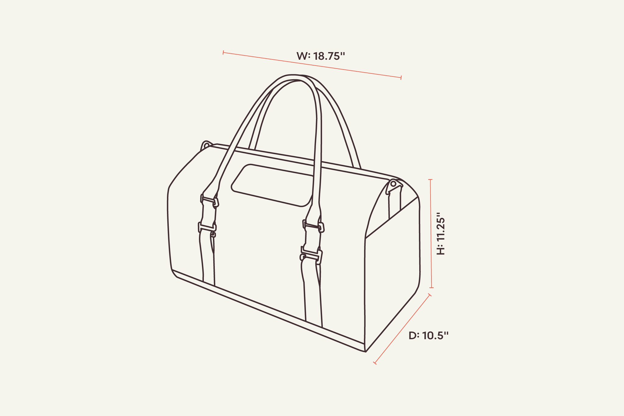 tuft + paw Porto Cat Carrier