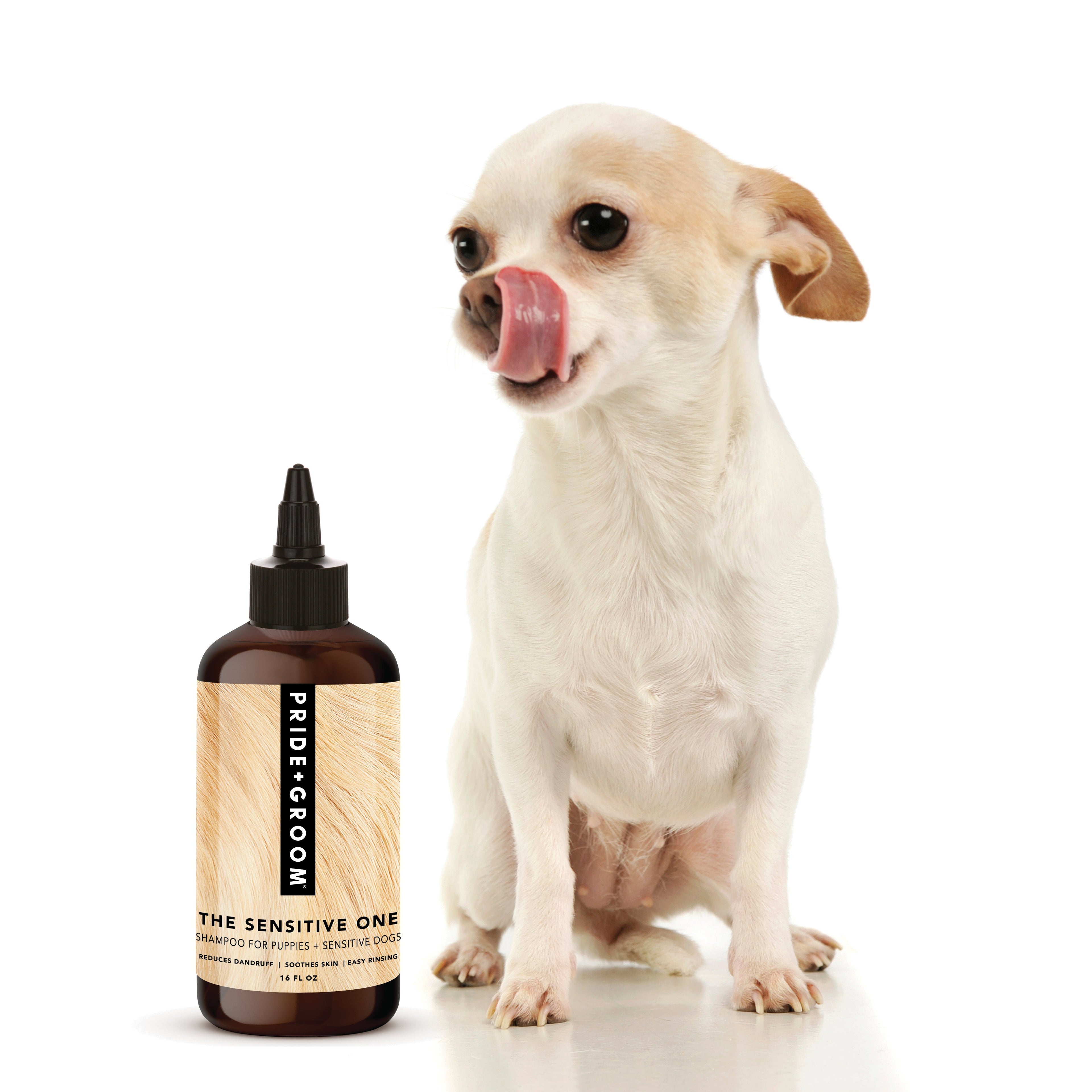 Pride + Groom THE SENSITIVE ONE Hypoallergenic Dog & Puppy Shampoo