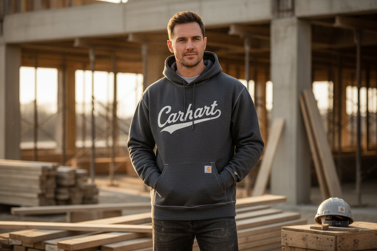Emerald Green Script Graphic Hoodie